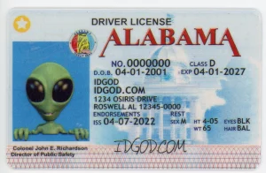 Alabama Fake ID