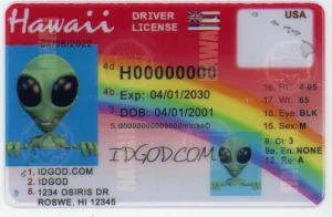 Hawaii Fake ID