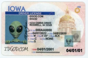 Iowa Fake ID