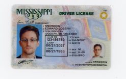 Fake Mississippi ID Identical DPS Polycarbonate