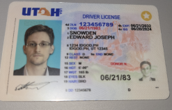 Fake Utah ID Identical DMV Polycarbonate