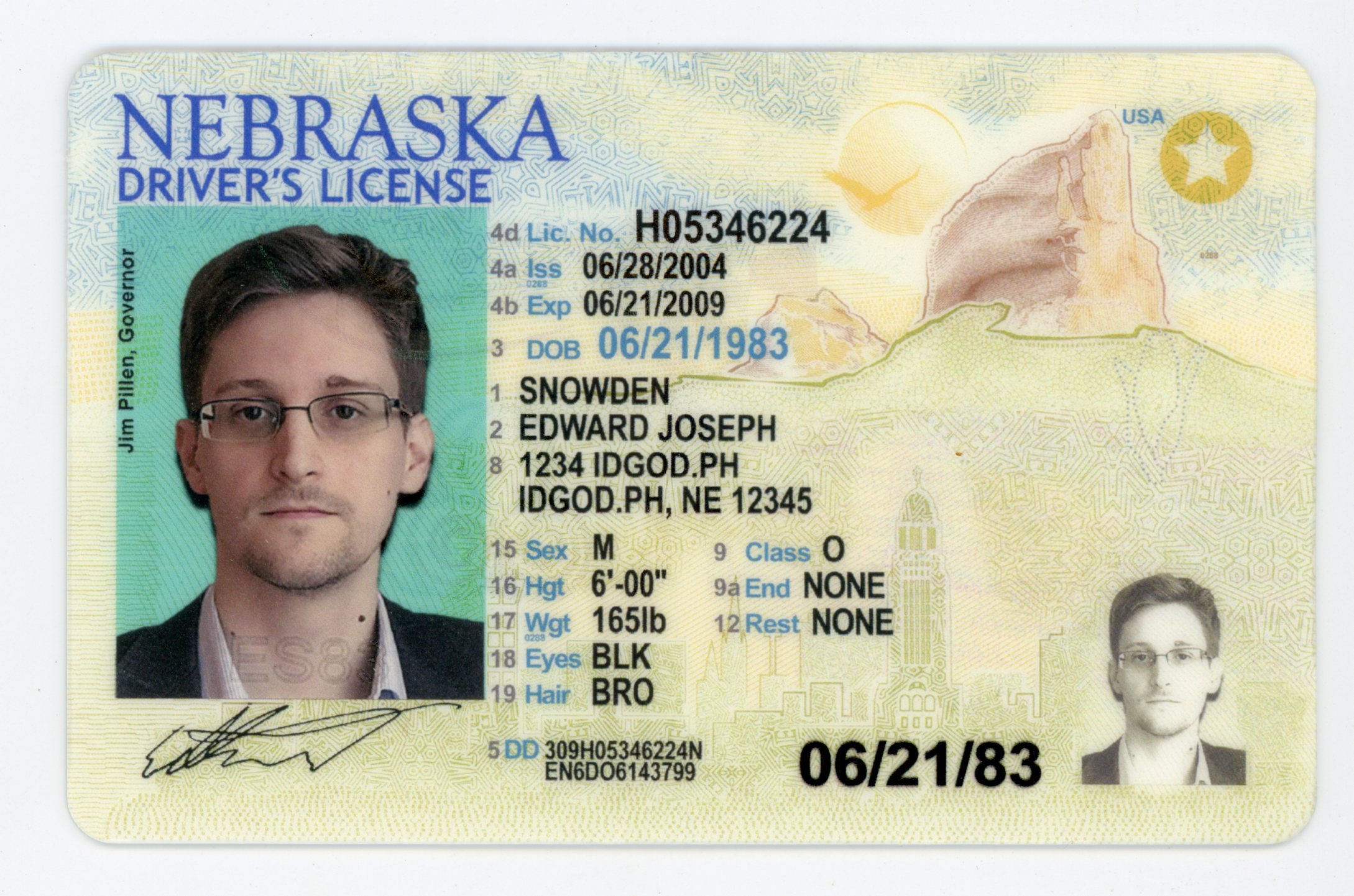 Nebraska Fake ID