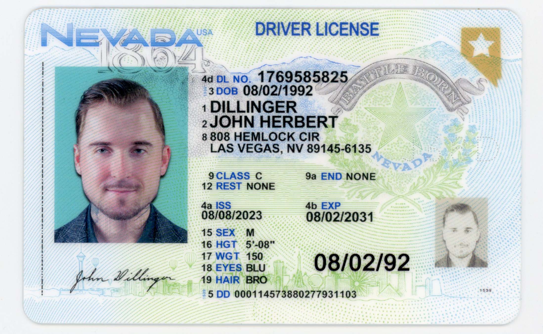 Nevada Fake ID