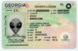 IDGod Fake ID - Georgia Fake ID