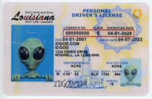 IDGod Fake ID - Louisiana Fake ID