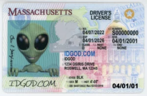 IDGod Fake ID - Massachusetts Fake ID