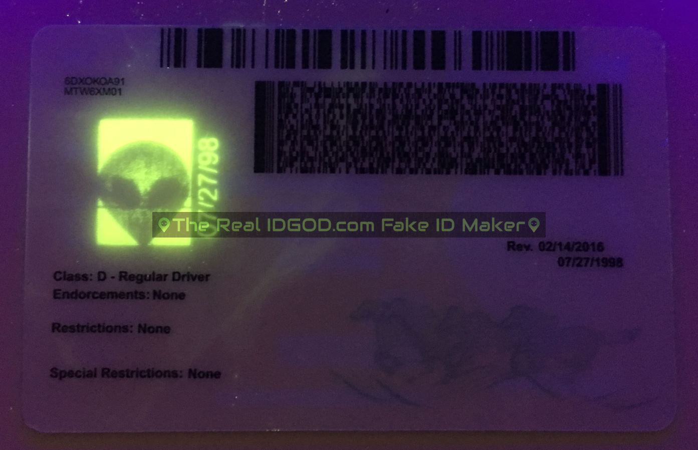 Montana Fake ID - Image 5