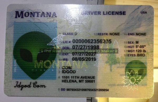 Montana Fake ID - Image 4