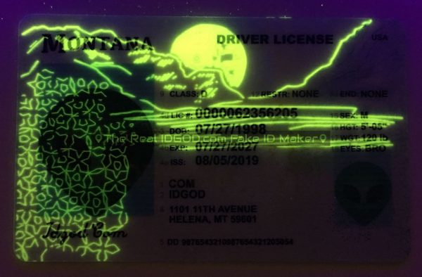 Montana Fake ID - Image 3