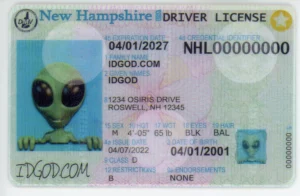 IDGod Fake ID - New Hampshire Fake ID
