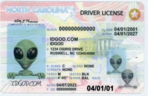 IDGod Fake ID - North Carolina Fake ID