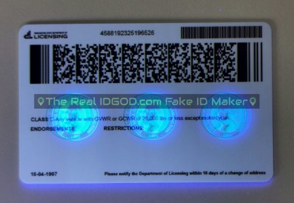 Washington Fake ID - Image 3