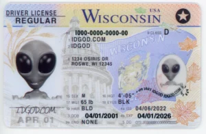 IDGod Fake ID - Wisconsin Fake ID